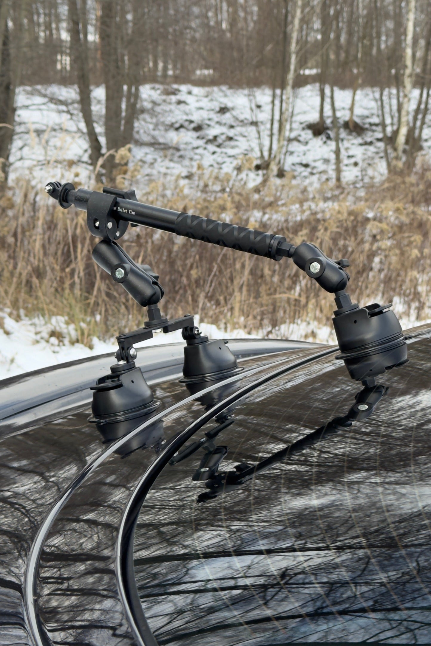 Uchwyt GhostView360 z potrójną przyssawką